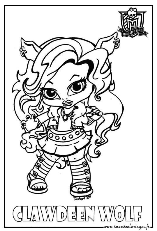 Coloriage De Monster High A Imprimer Monster High Niaoublog44