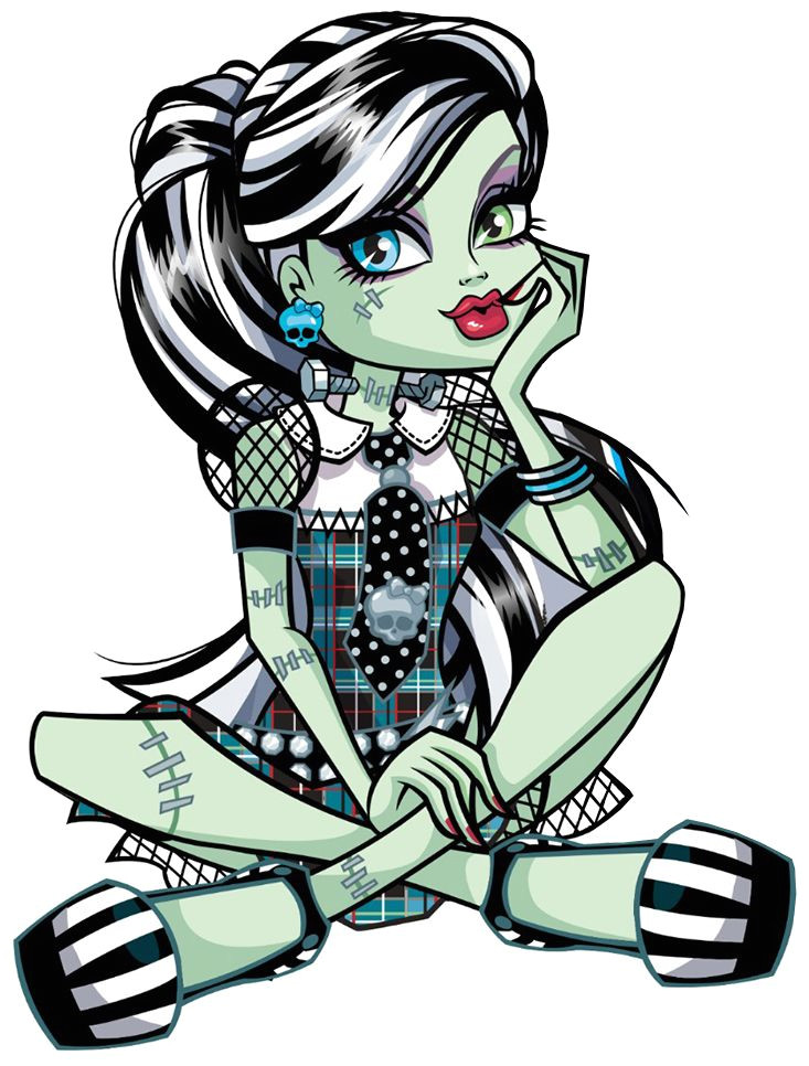 Coloriage De Monster High Frankie Stein Frankie Stein Basic New Profile Art