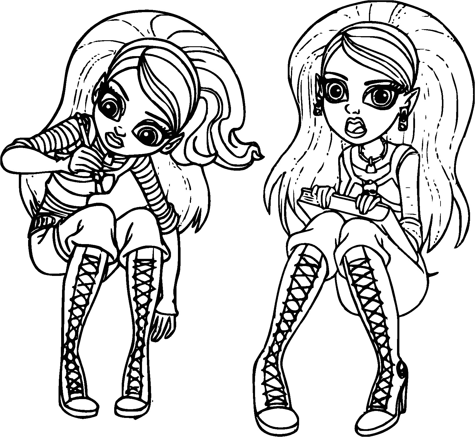 Coloriage De Monster High Imprimer Unique Dessin A Imprimer Gratuit Monster High