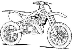 Coloriage De Moto Cross à Imprimer 8 Meilleures Images Du Tableau Tatouage Motocross