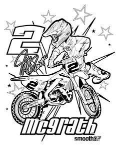 Coloriage De Moto Cross à Imprimer 89 Best Sport Images