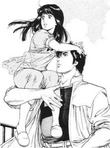 Coloriage De Nicky Larson City Hunter Nicky Larson Nicky Et Sara
