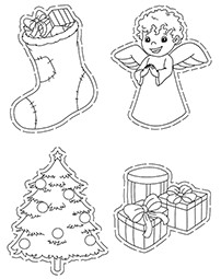 Coloriage De Noel A Decouper Coloriages à Imprimer Noël Tipirate