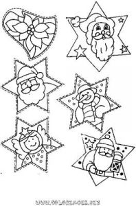 Coloriage De Noel A Decouper Decoration De Noel A Imprimer Et Decouper