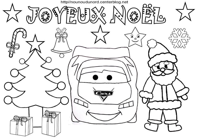 Coloriage De Noel Cars Les 25 Meilleures Images De Coloriages Enfants