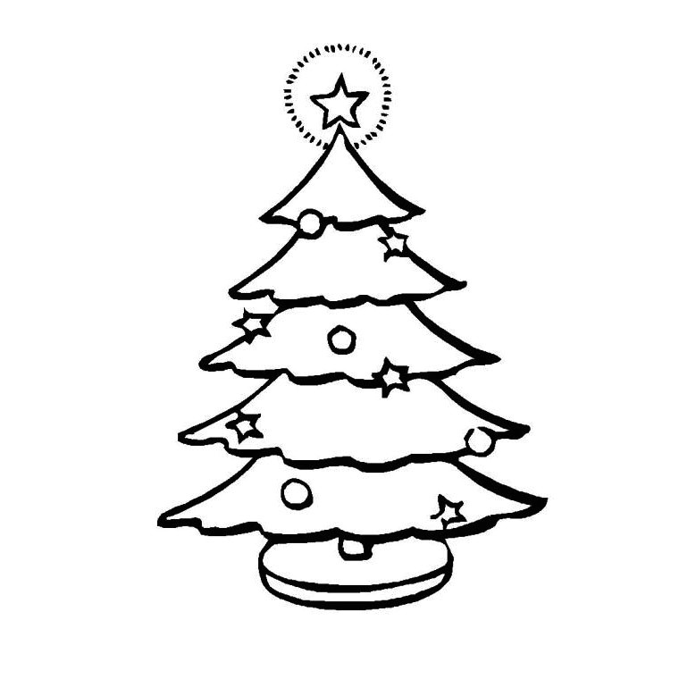 Coloriage De Noël Gratuit 22 Dessins De Coloriage Sapin De Noel à Imprimer