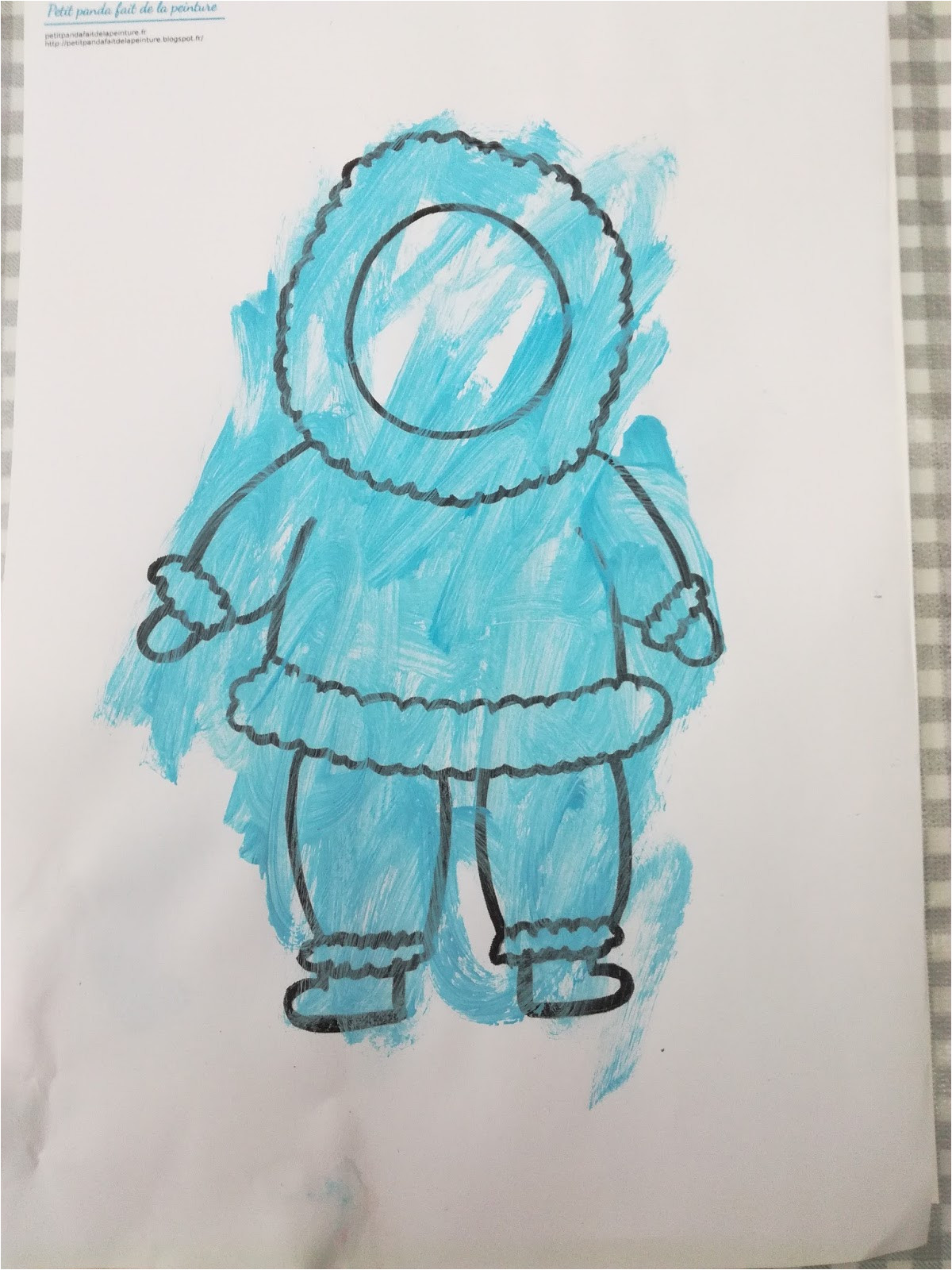 Coloriage De Nounours à Imprimer Coloriage Esquimau   Imprimer