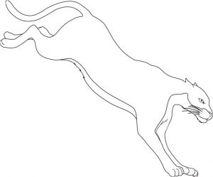 Coloriage De Panthere Noire A Imprimer Panthère Animaux – Coloriages à Imprimer