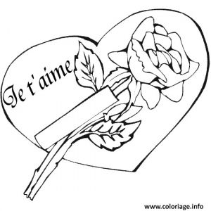 Coloriage De Papa Je T Aime Idees De Fait Main Coeur Dessin Rose