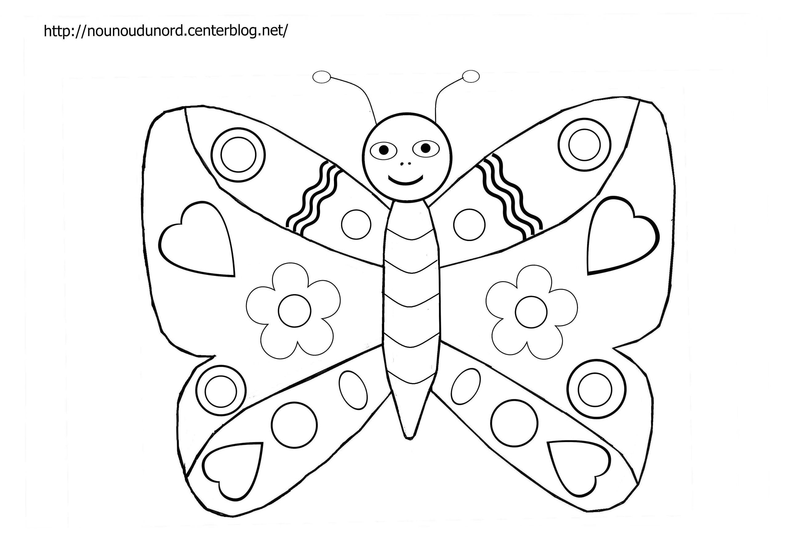 Coloriage De Papillon A Imprimer Gratuit bythati Noeud Papillon A Imprimer