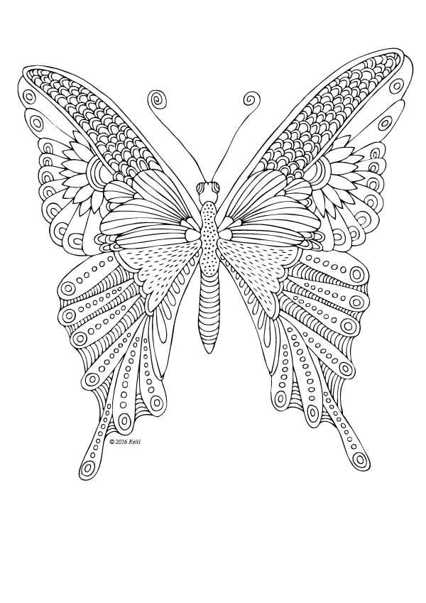 Coloriage De Papillon A Imprimer Gratuit épinglé Par Jean Sur Nature