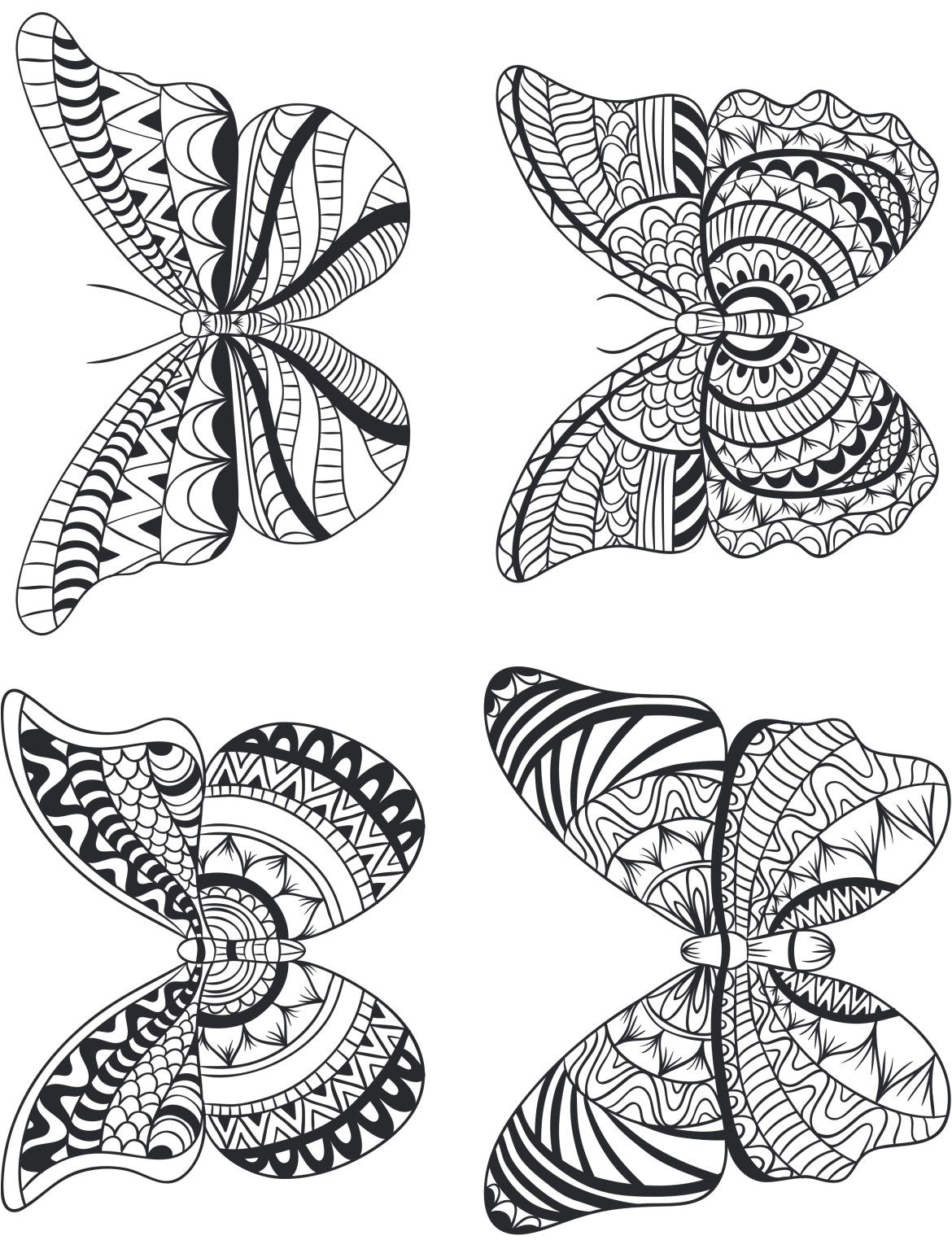 Coloriage De Papillon A Imprimer Gratuit épinglé Sur Moi