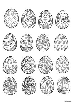 Coloriage De Paques Oeuf A Imprimer 9 Meilleures Images Du Tableau Coloriage Des Petits