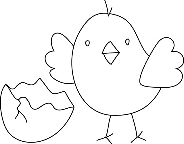 Coloriage De Paques Poussin Coloriage Poussin Piou Imprimer Inspirant Coloriages Paques