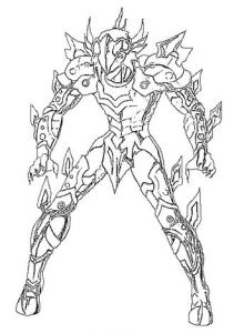 Coloriage De Pégase A Imprimer Coloriage Pegase Chevalier Du Zodiaque