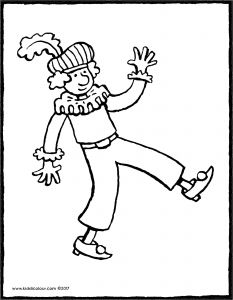 Coloriage De Pere Fouettard Père Fouettard Kiddicoloriage