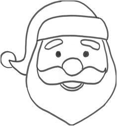 Coloriage De Pere Noel à Imprimer Les 27 Meilleures Images De Tete De Pere Noel