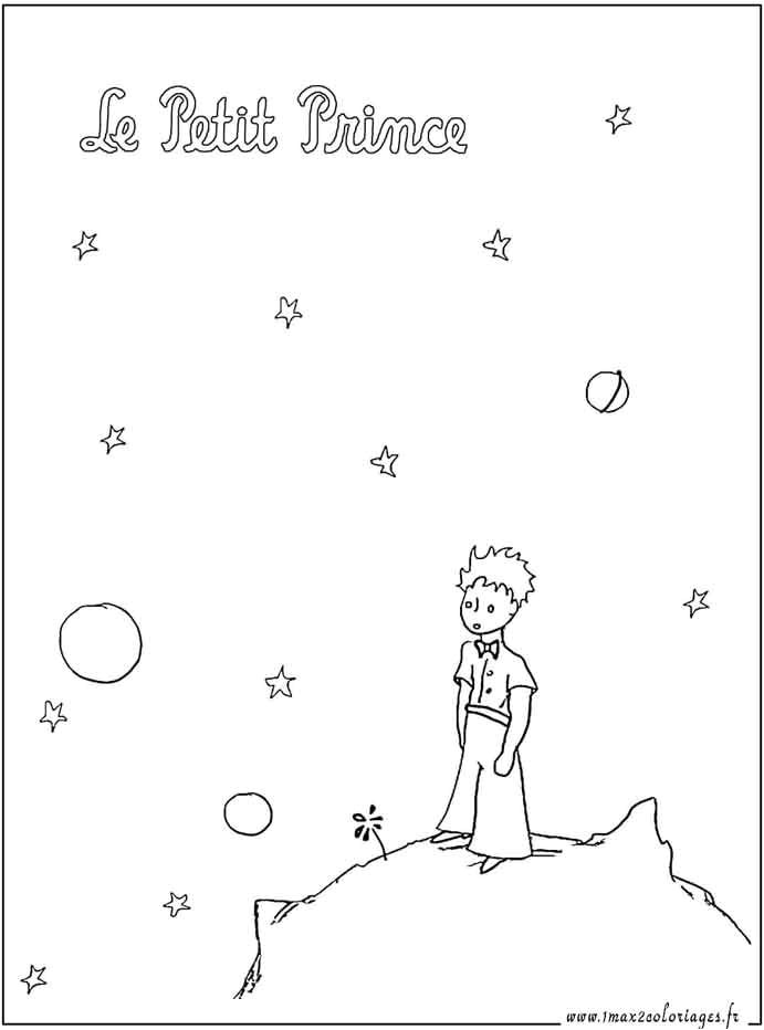 Coloriage De Petit Oiseau Coloriages Le Petit Prince Sur La Plan¨te