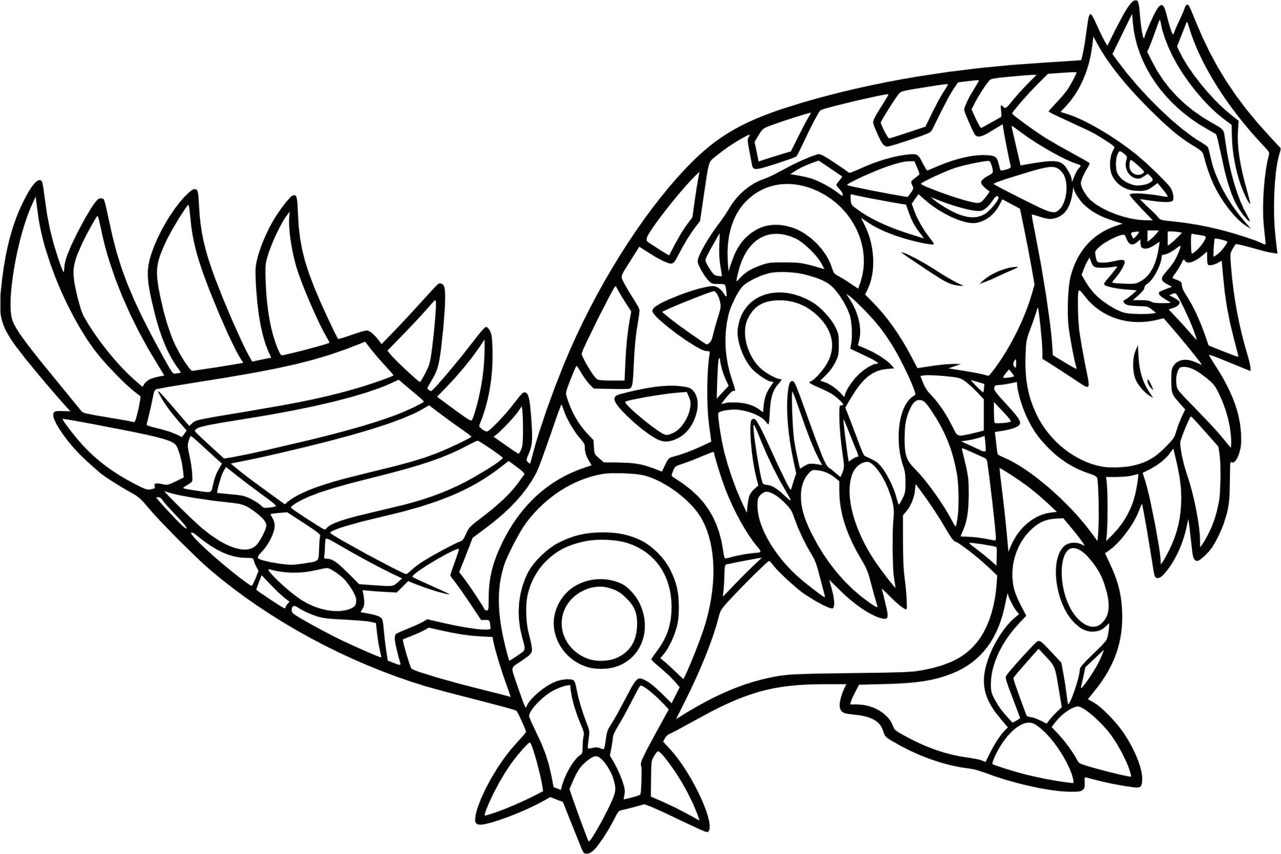 Coloriage De Pokemon Groudon Beau Coloriage Pokemon Primo Groudon A Imprimer – Cevx