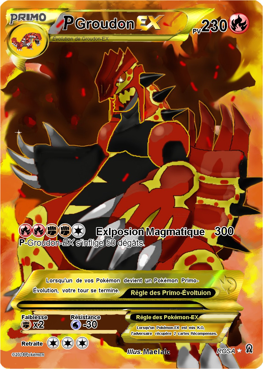 Coloriage De Pokemon Groudon Primal Groudon Ex Primo Groudon Ex by Maelalc