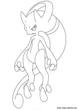 Coloriage De Pokemon Mew Coloriage Pokemon Choisis Tes Coloriages Pokemon Sur