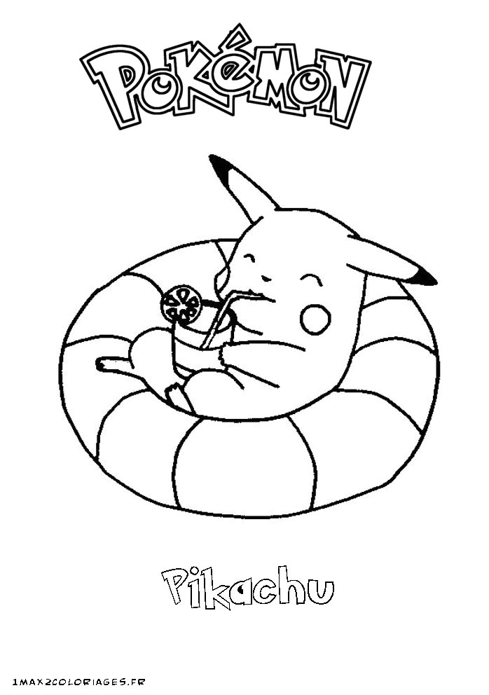 Coloriage De Pokemon Mignon Coloriage204 Coloriage Pokemon Pikachu