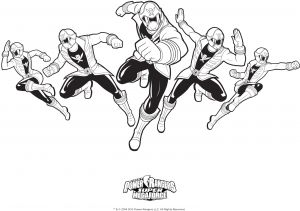 Coloriage De Power Rangers Ninja Steel 214 Dibujos De Power Rangers Para Colorear