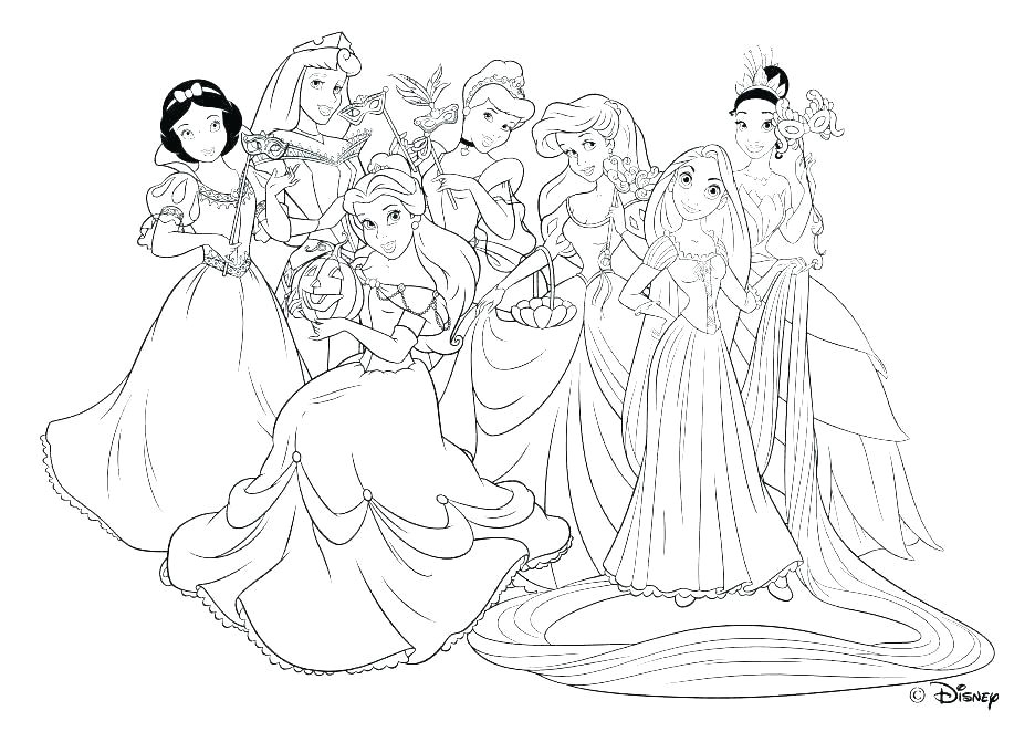 Coloriage De Princesse En Ligne Gratuit Jeux De Coloriage De Princesses Disney Gratuit Coloriage