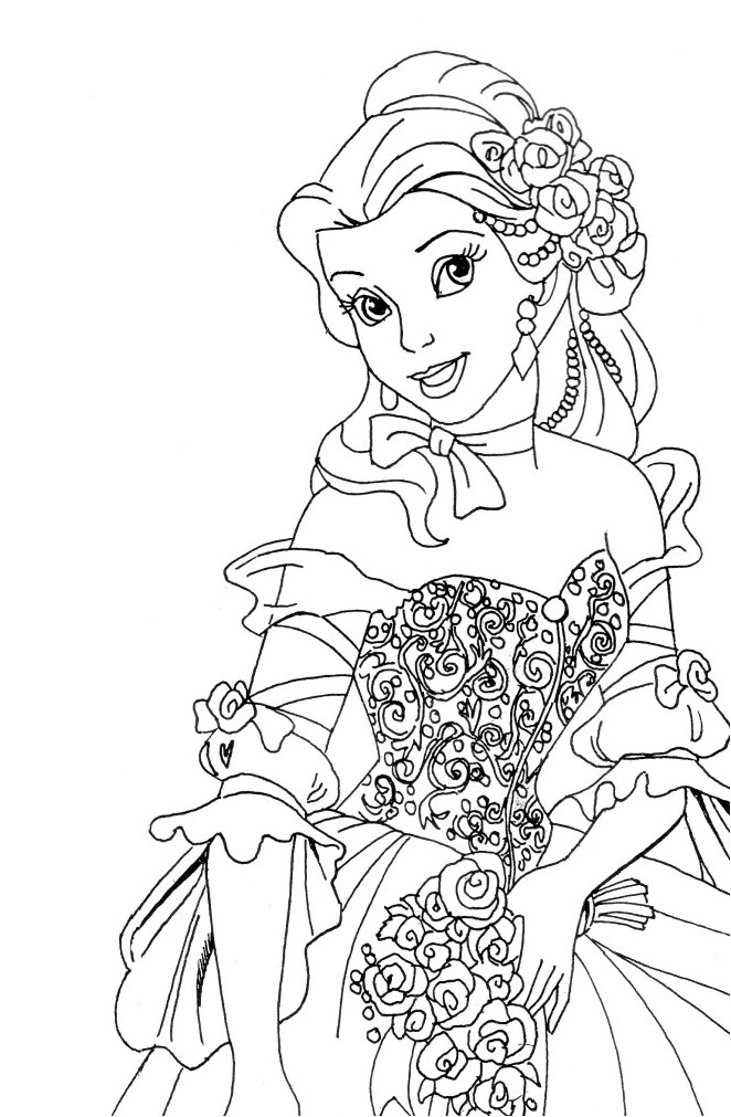 Coloriage De Princesses à Imprimer Gratuit Coloriage Princesse à Imprimer Disney Reine Des Neiges