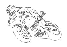 Coloriage De Quad Et Moto Les 13 Meilleures Images De Coloriage Moto