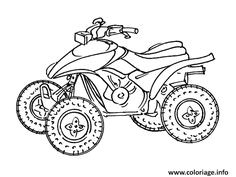 Coloriage De Quad Et Moto Les 30 Meilleures Images De Moto Quad