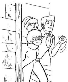 Coloriage De Scoubidou En Ligne Les 387 Meilleures Images De Scooby Doo