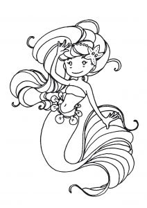 Coloriage De Sirène A Imprimer Gratuit Sirens to Color for Kids Sirens Kids Coloring Pages
