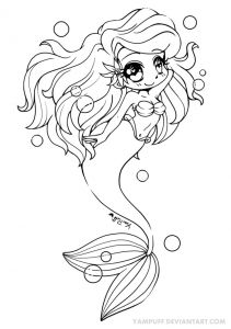 Coloriage De Sirene Manga Ariel the Little Mermaid Mermay by Yampuff On Deviantart