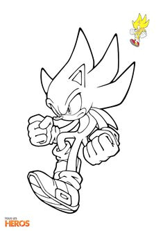 Coloriage De sonic Et Ses Amis Les 17 Meilleures Images De Coloriage sonic
