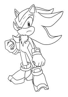 Coloriage De sonic Et Ses Amis Les 17 Meilleures Images De Coloriage sonic