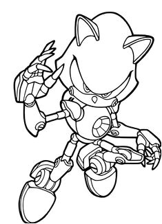 Coloriage De sonic Et Ses Amis Les 17 Meilleures Images De Coloriage sonic