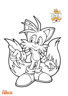 Coloriage De sonic Et Ses Amis Les 17 Meilleures Images De Coloriage sonic