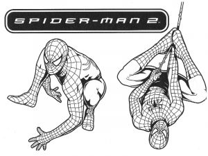 Coloriage De Spiderman 4 A Imprimer 167 Dessins De Coloriage Spiderman à Imprimer Sur