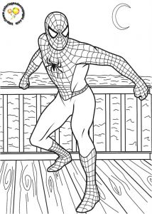 Coloriage De Spiderman 4 A Imprimer 167 Dessins De Coloriage Spiderman à Imprimer Sur
