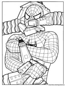 Coloriage De Spiderman 4 A Imprimer Coloring Pages Spiderman Page 2 Printable Coloring