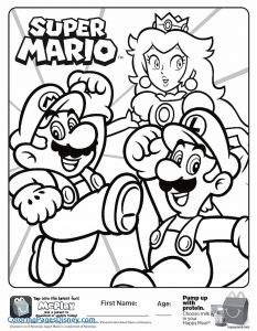 Coloriage De Super Mario Galaxy 2 Printable Happy Thanksgiving Coloring Pages Best Fresh