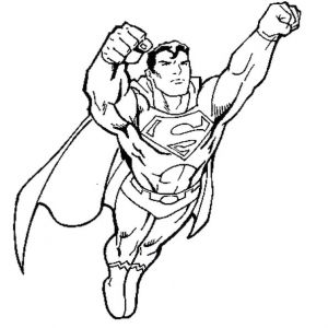 Coloriage De Superman A Imprimer Superman 2 Coloriage Superman 2 En Ligne Gratuit A