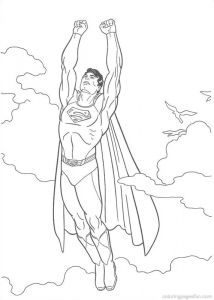 Coloriage De Superman A Imprimer Superman 44 Super Héros – Coloriages à Imprimer