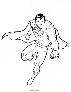 Coloriage De Superman A Imprimer Superman 87 Super Héros – Coloriages à Imprimer