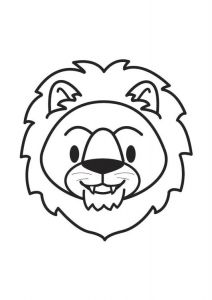 Coloriage De Tete De Tigre Coloriage Tªte De Lion