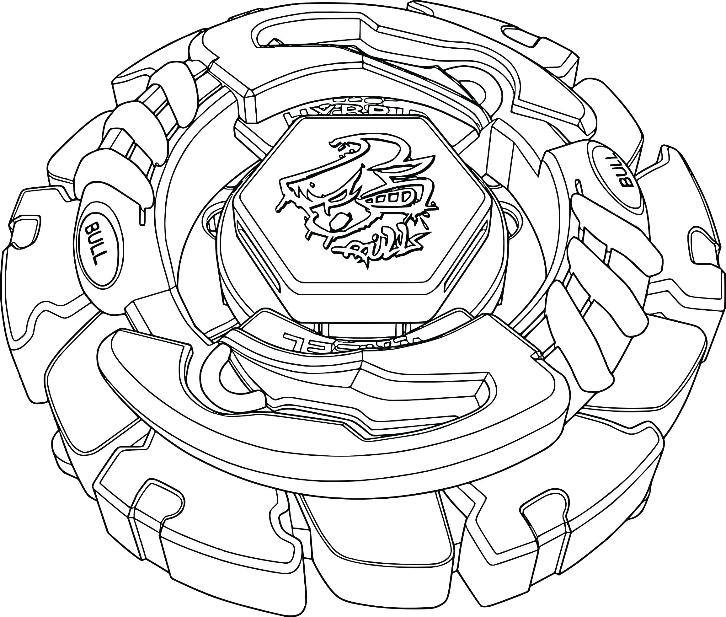 Coloriage De toupie Beyblade Burst évolution Coloriage De toupie Beyblade Burst A Imprimer Coloriage