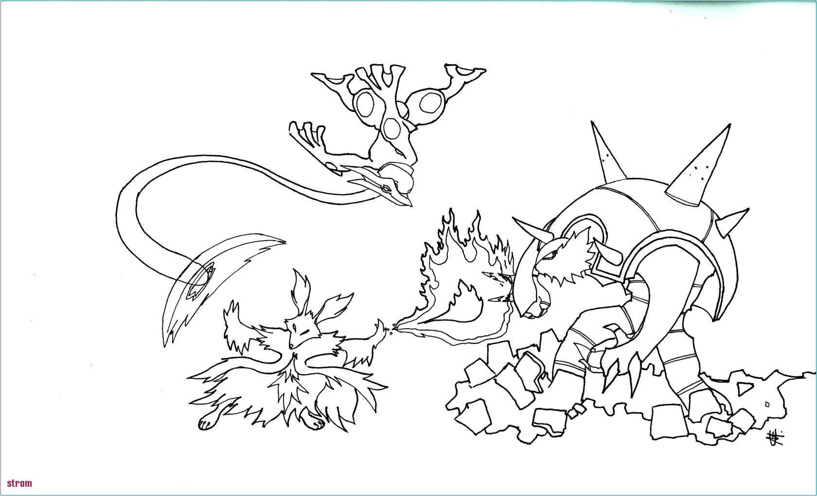 Coloriage De tout Les Pokemon Legendaire Mignon Dessin De Pokemon Facile