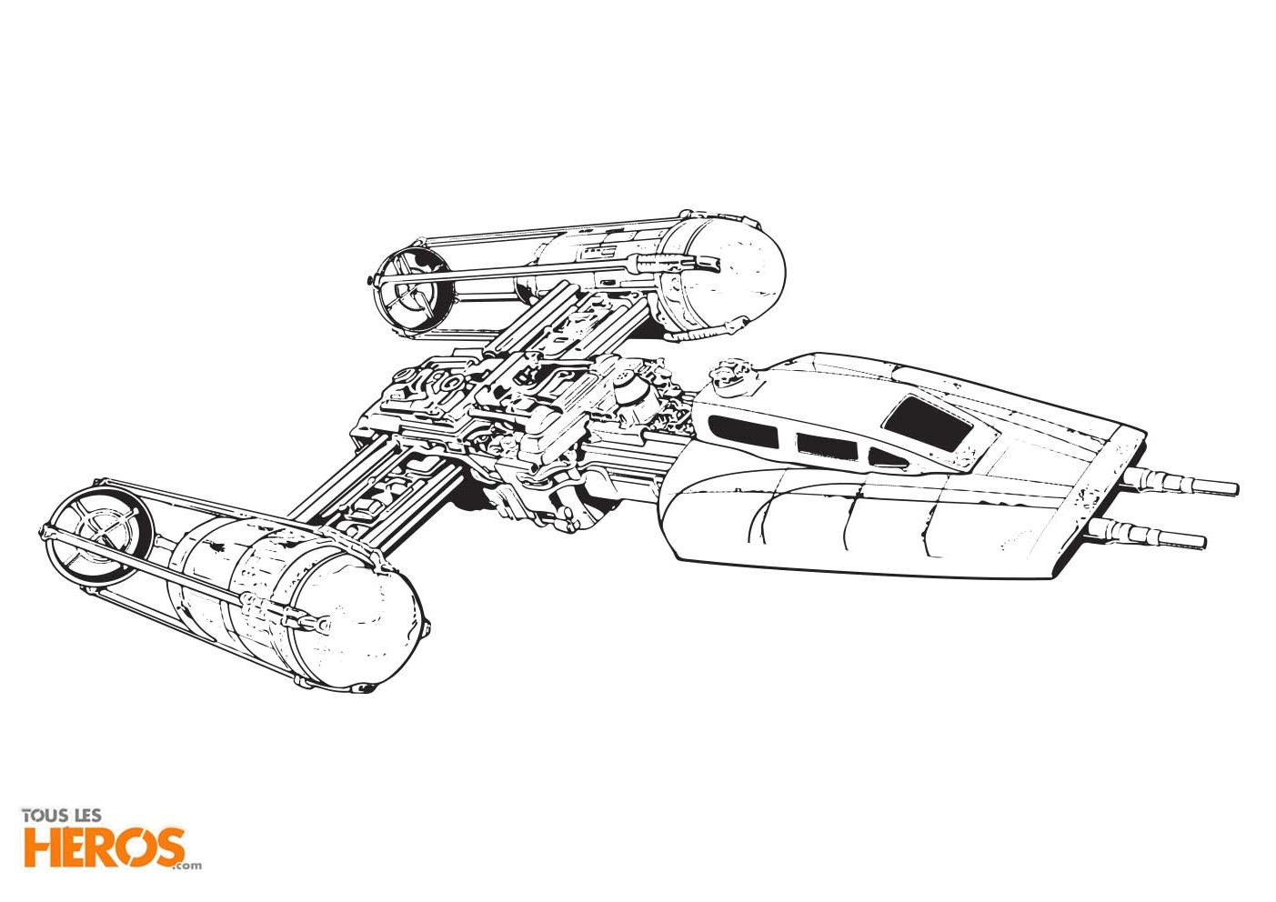 Coloriage De Vaisseau Star Wars Coloriages Star Wars Imprimez Les Gratuitement Sur Le