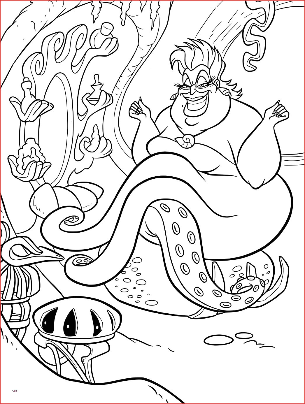 Coloriage De Vampire Qui Fait Peur Clown Tueur Dessin A Imprimer